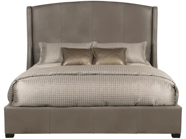 Cooper Leather Shelter Bed King