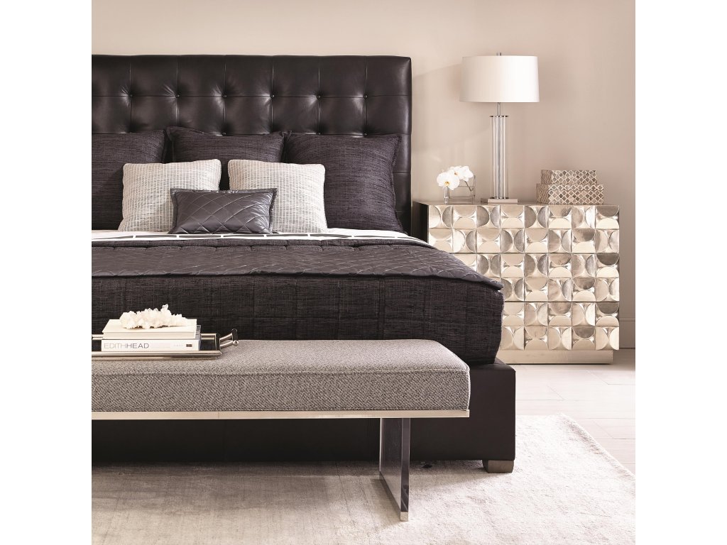 Avery Leather Panel Bed King - image 3