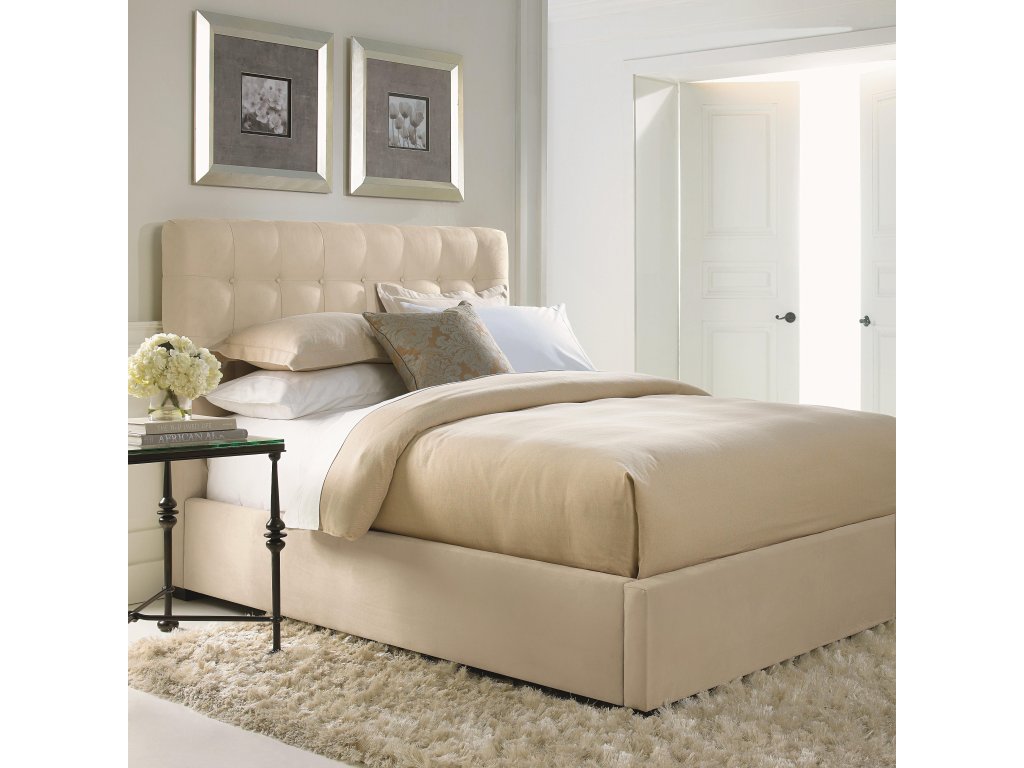 Avery Fabric Panel Bed King - image 2