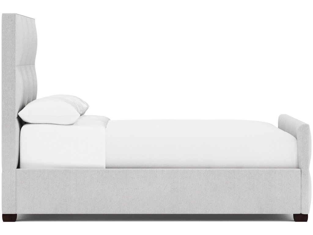 Derrick Fabric Panel Bed King - image 2