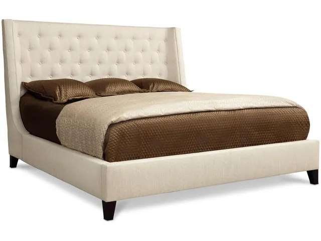 Maxime Fabric Shelter Bed King