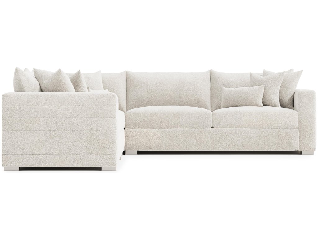 Helena Fabric Sectional Metal Foot - image 2