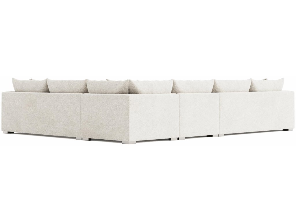 Helena Fabric Sectional Metal Foot - image 3