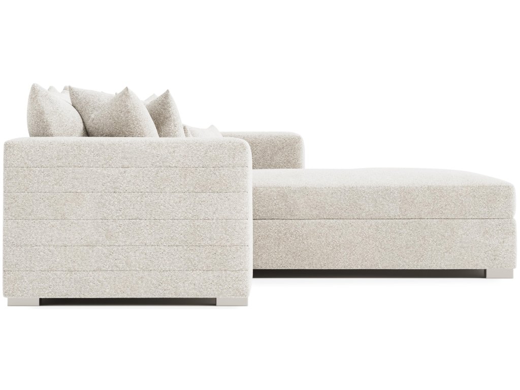 Helena Fabric Sectional Metal Foot - image 2