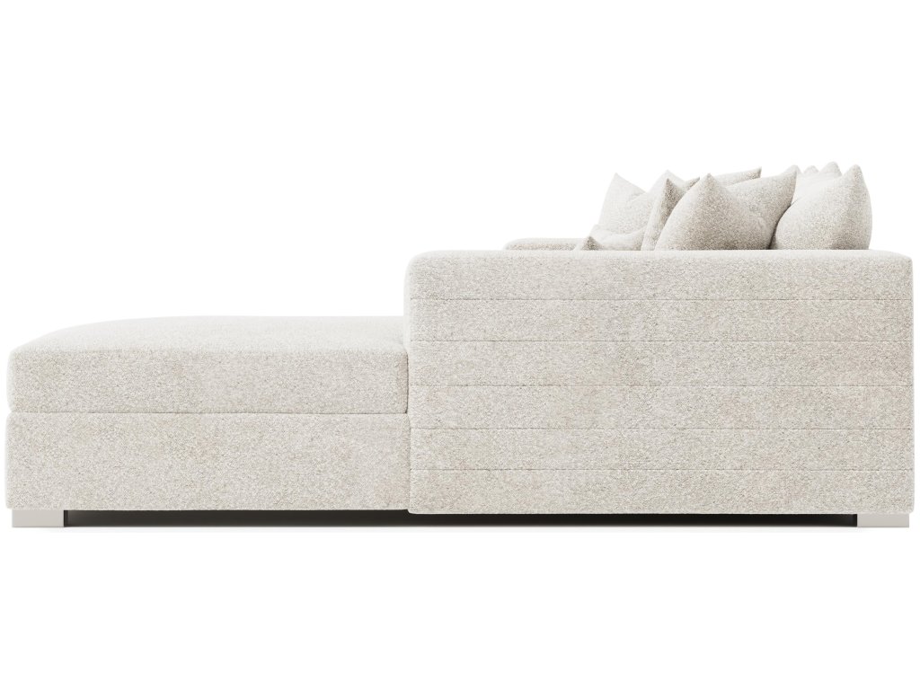 Helena Fabric Sectional Metal Foot - image 4
