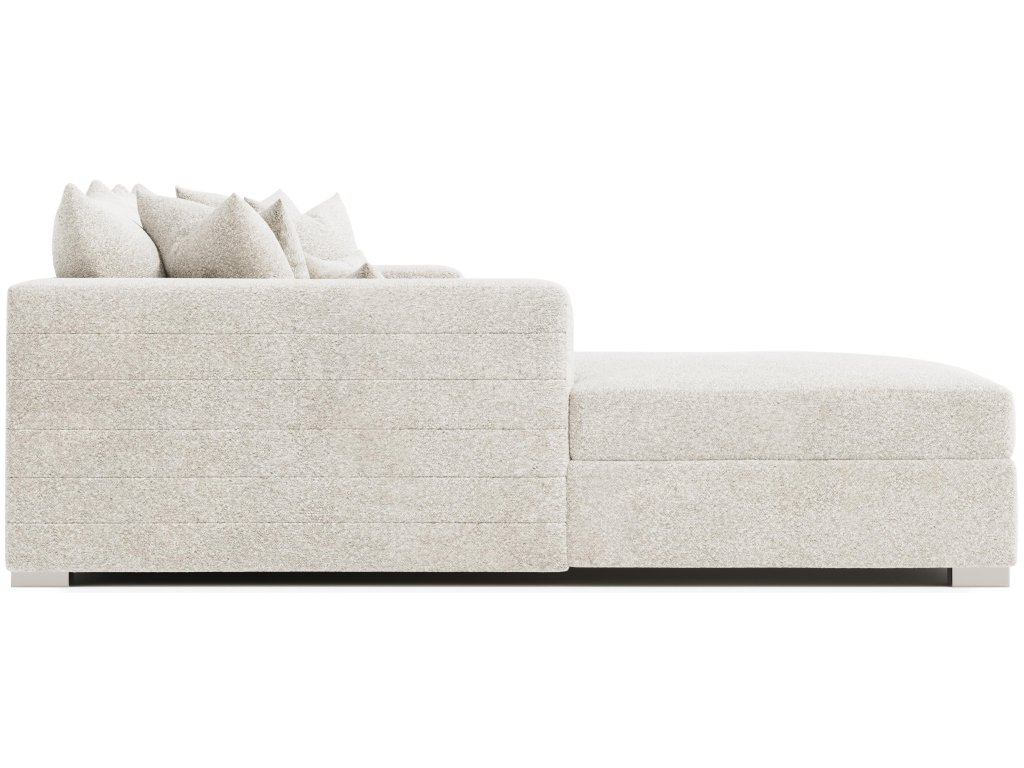 Helena Fabric Sectional Metal Foot - image 2