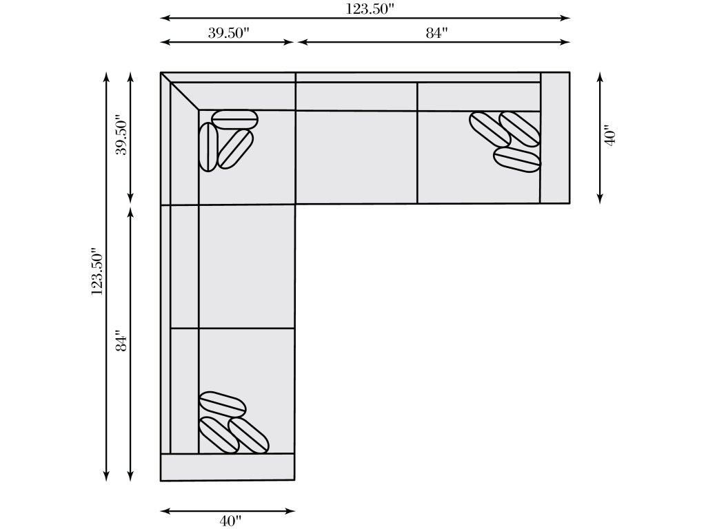 Bliss Fabric Sectional - image 4