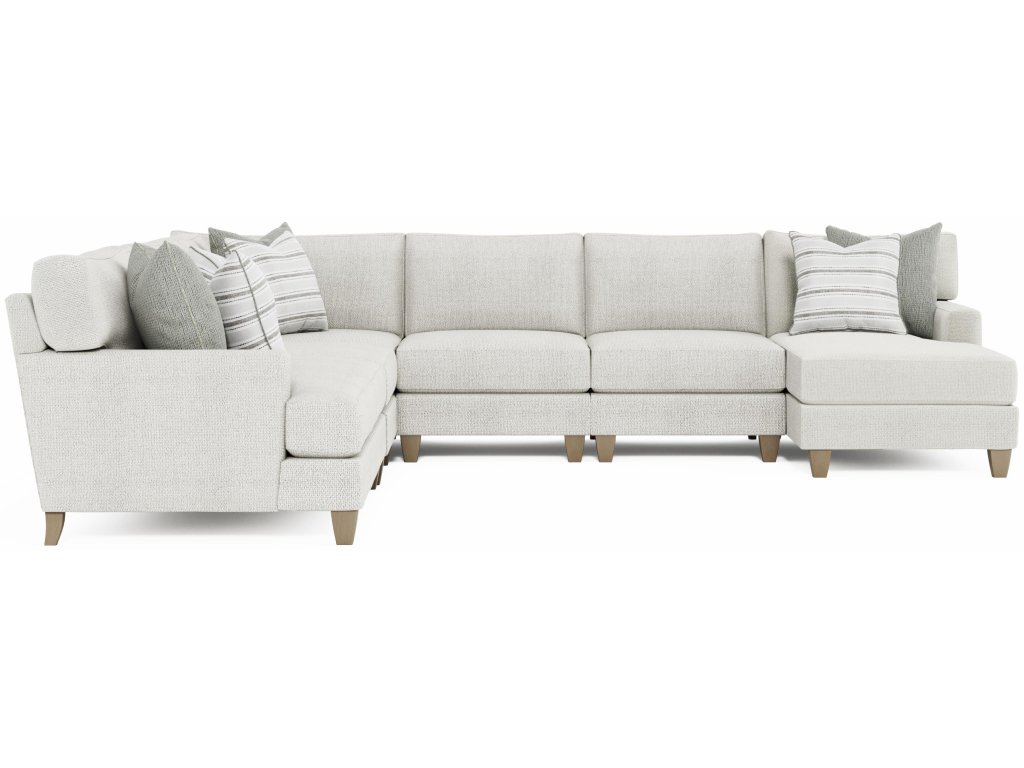 Mila Fabric Sectional - image 1