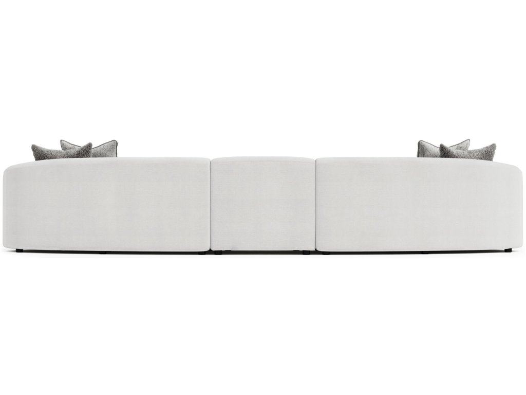 Elle Fabric Sectional - image 3