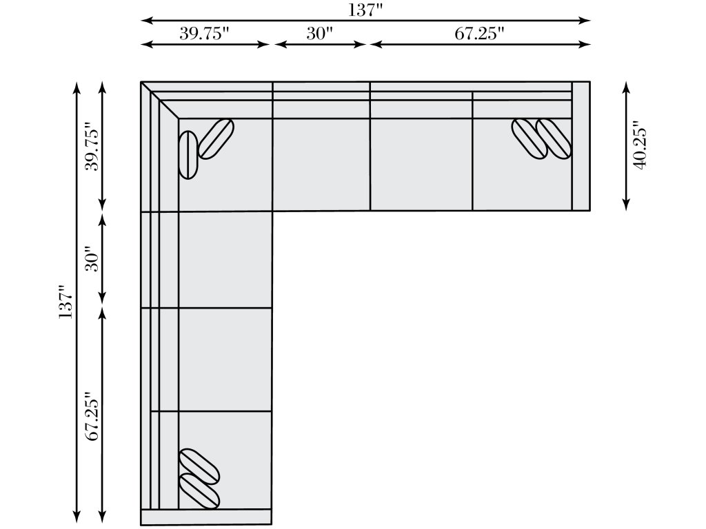 Ventura Leather Sectional - image 4
