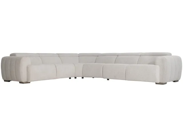 Aldo Fabric Power Motion Sectional