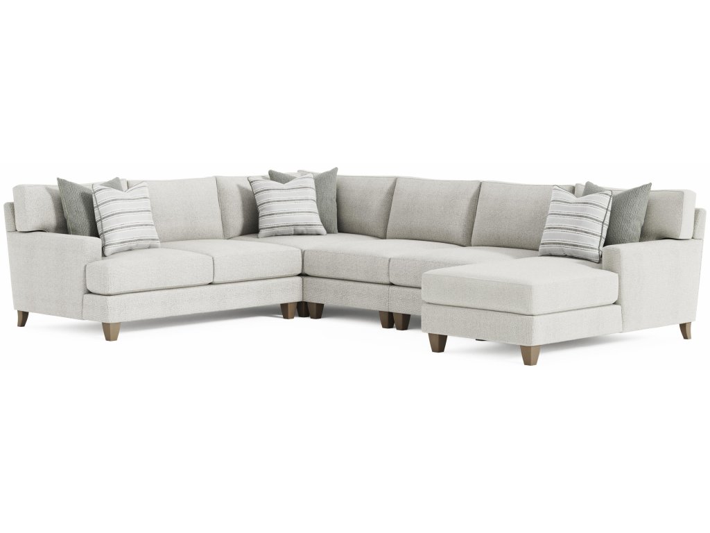 Mila Fabric Sectional - image 1
