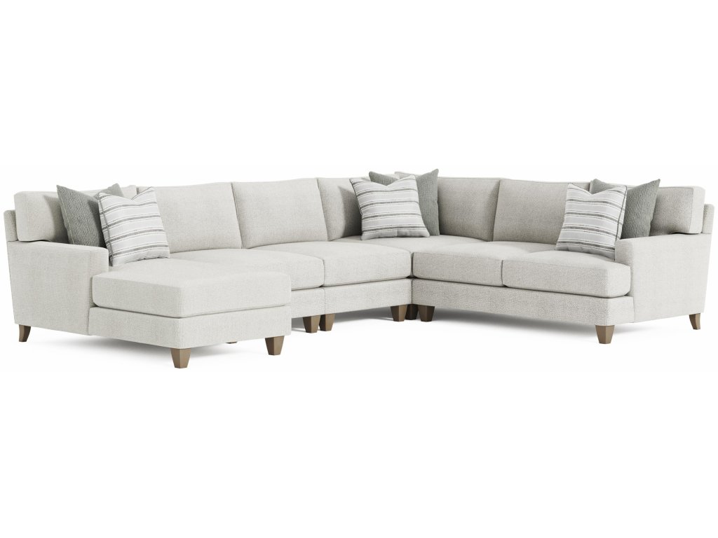 Mila Fabric Sectional - image 1