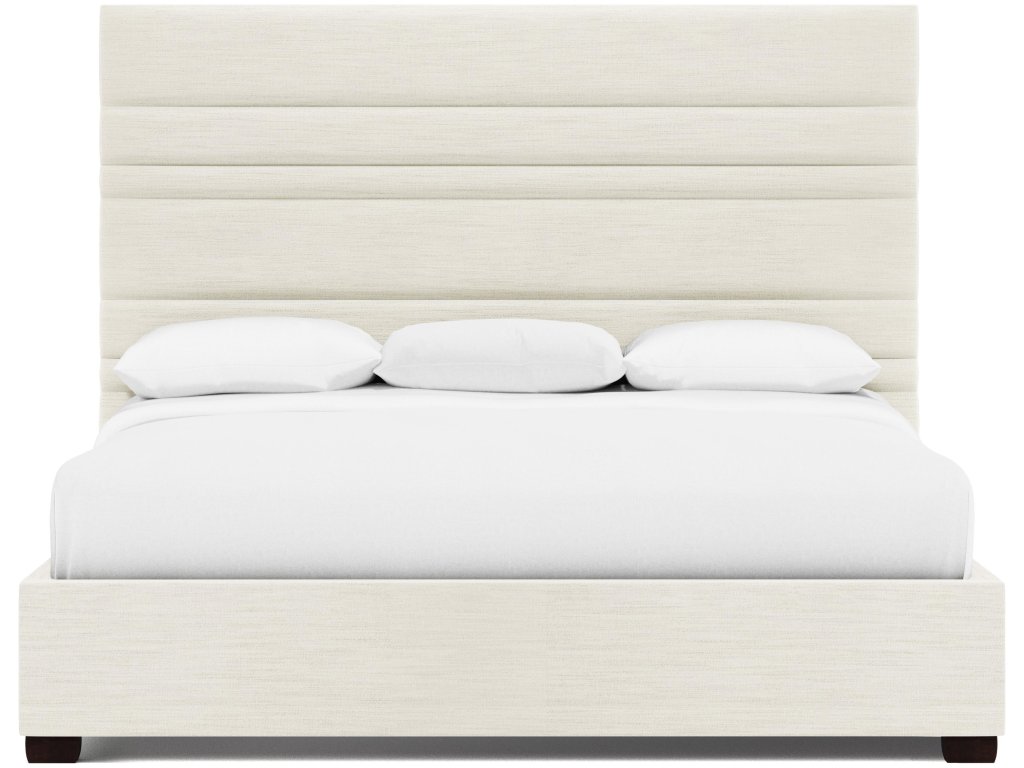 Murray Fabric Panel Bed King - image 1