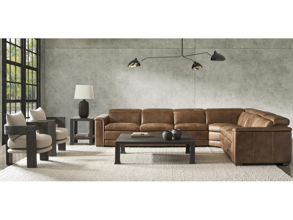 Lioni Leather Power Motion Sectional - image 7