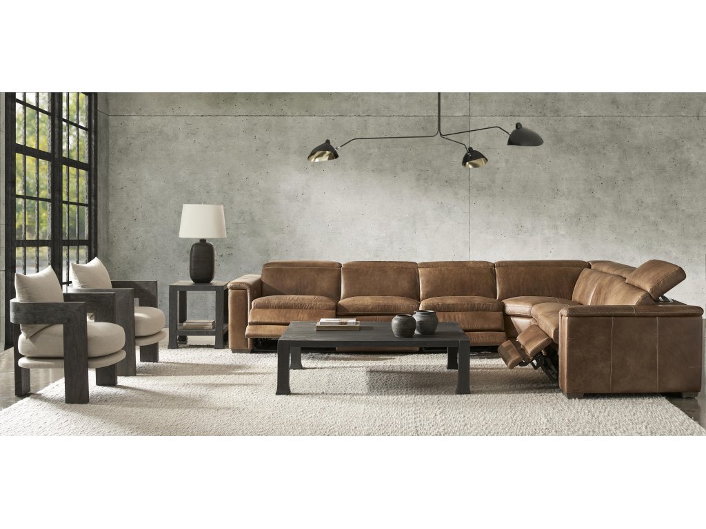 Lioni Leather Power Motion Sectional - image 9