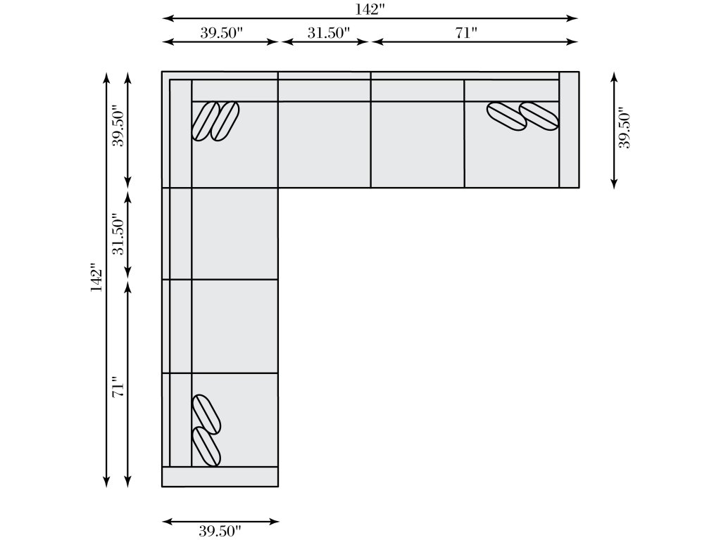 Lars Leather Sectional - image 6