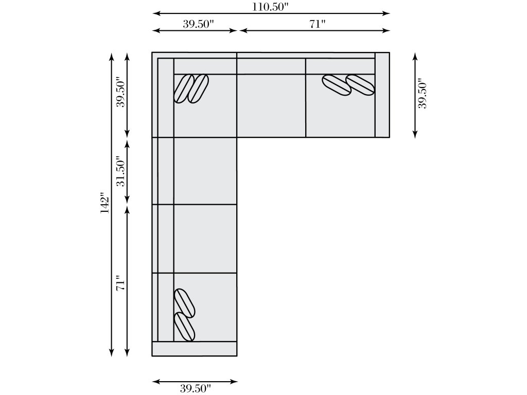 Lars Leather Sectional - image 6