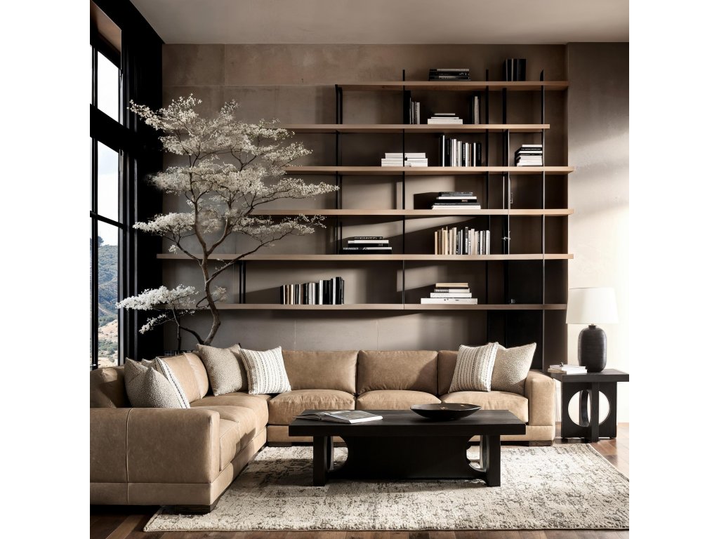 Lars Leather Sectional - image 7