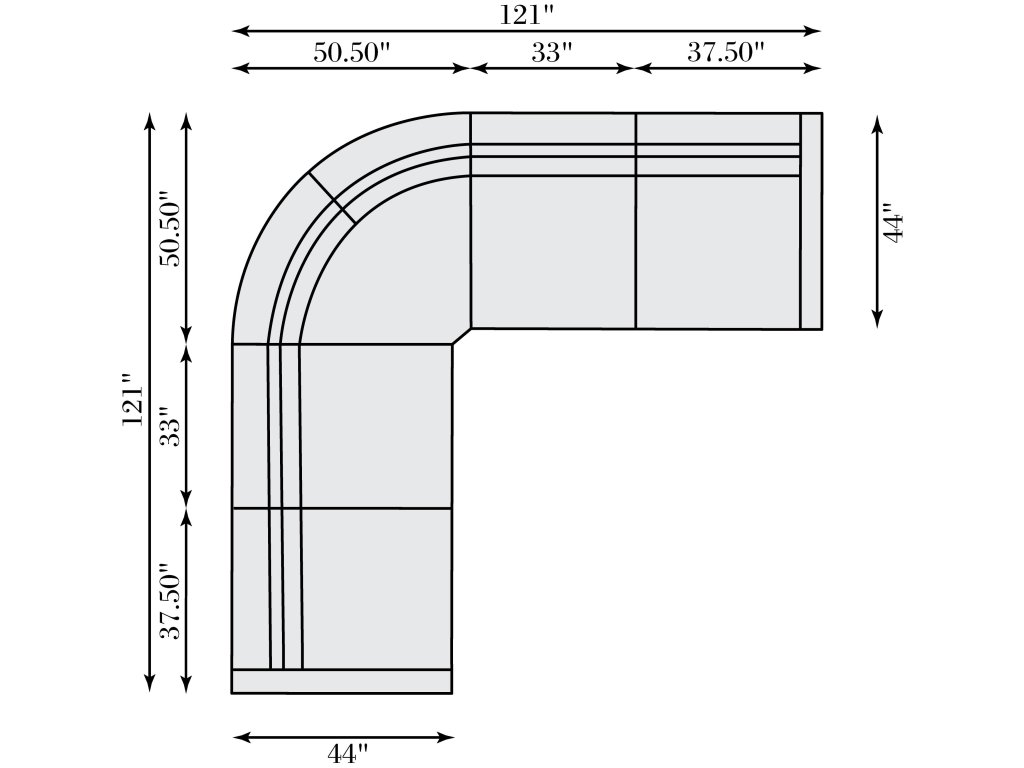 Gio Fabric Power Motion Sectional - image 3