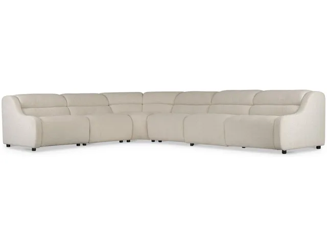 Gio Fabric Power Motion Sectional