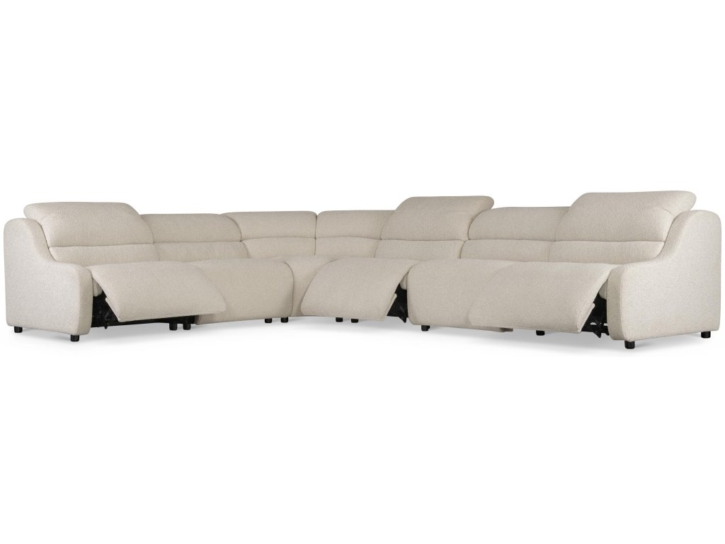 Gio Fabric Power Motion Sectional - image 1
