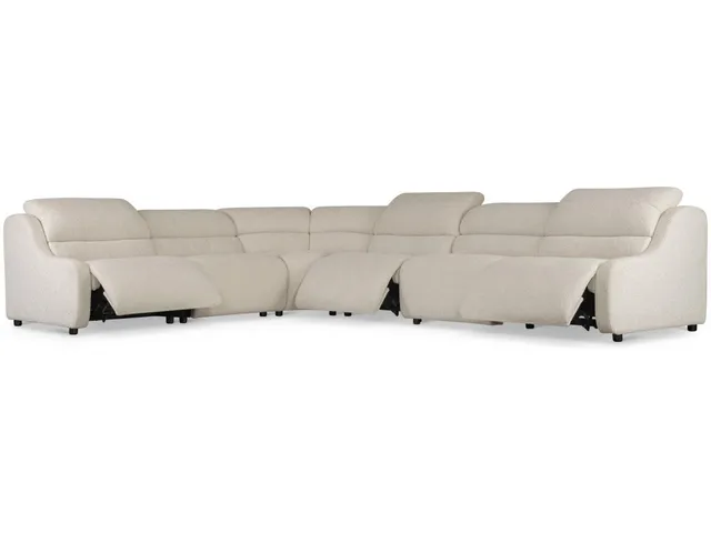 Gio Fabric Power Motion Sectional