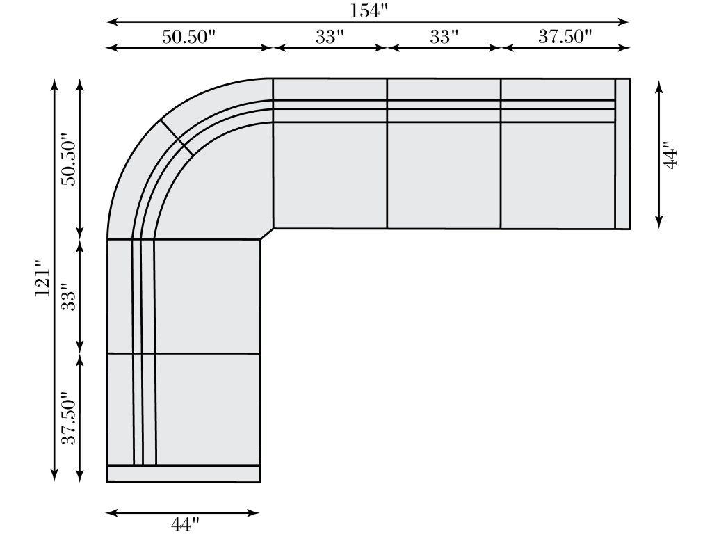 Gio Fabric Power Motion Sectional - image 3