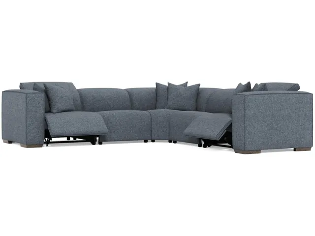 Bliss Fabric Power Motion Sectional