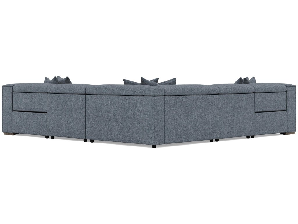 Bliss Fabric Power Motion Sectional - image 4