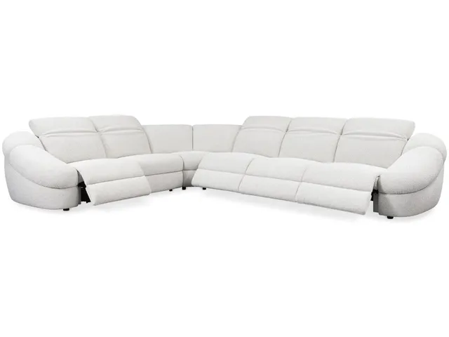 Massimo Fabric Power Motion Sectional