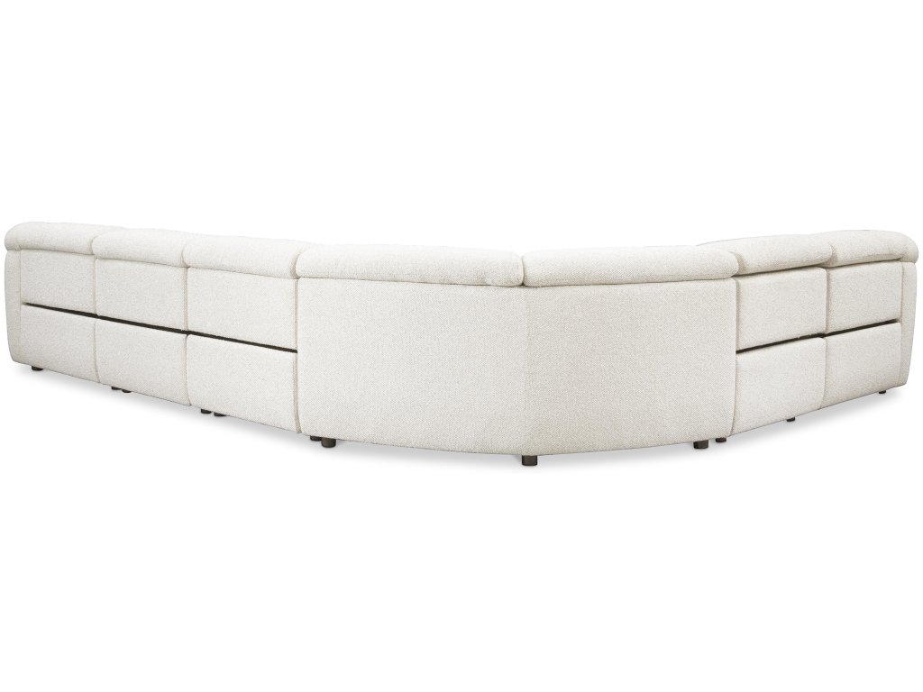 Massimo Fabric Power Motion Sectional - image 3