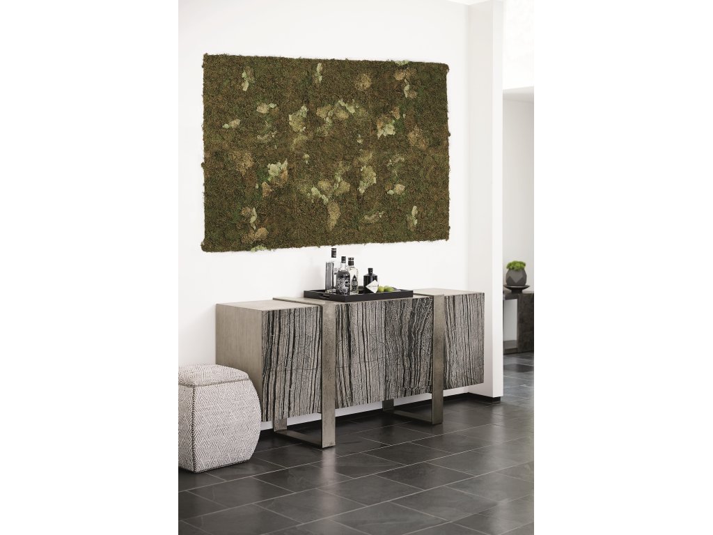 Delta Fabric Ottoman - image 1