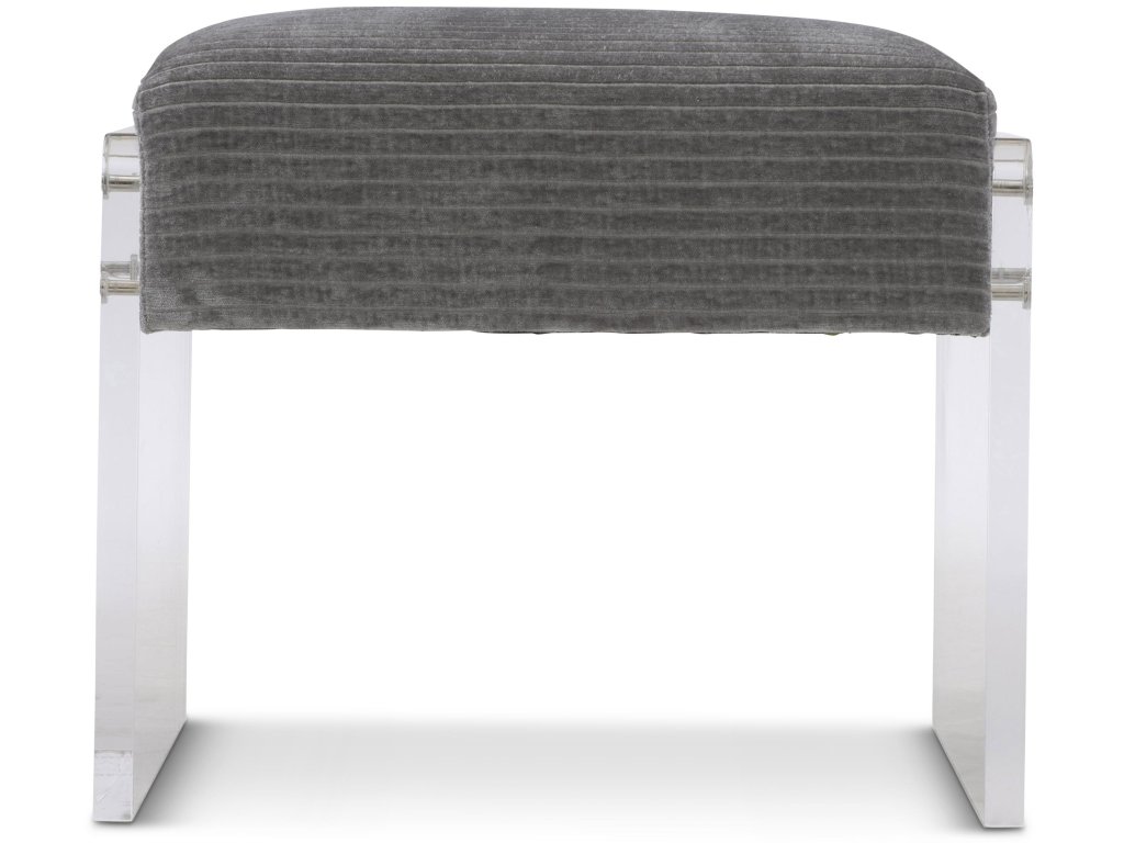 Jasper Fabric Ottoman - image 1
