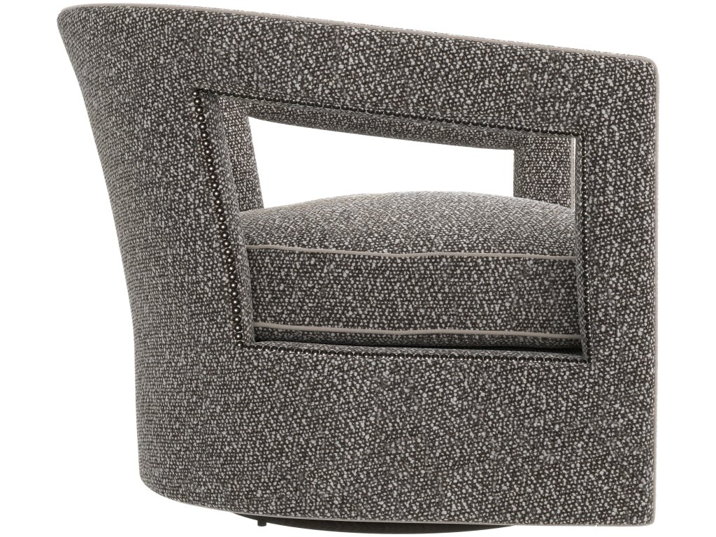 Alana Fabric Swivel Chair - image 1