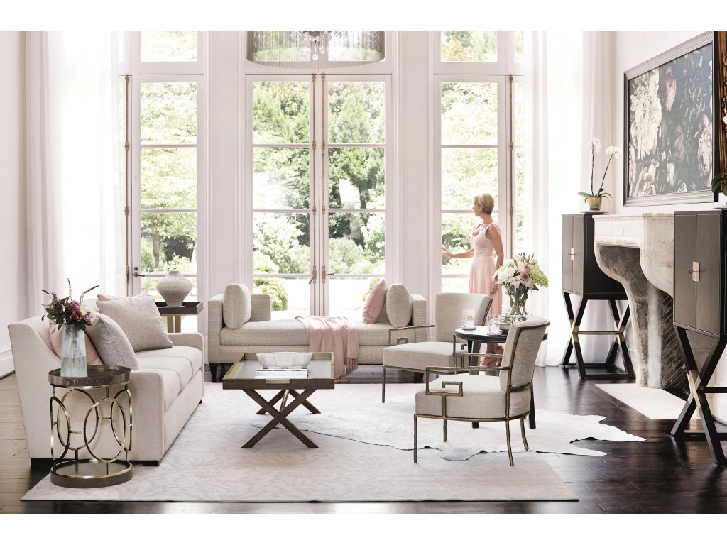 Saxon Fabric Chaise - image 8