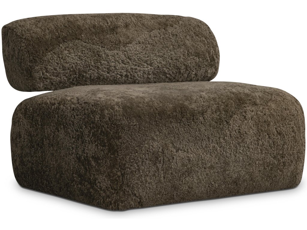 Paley Shearling Swivel Chair - main image