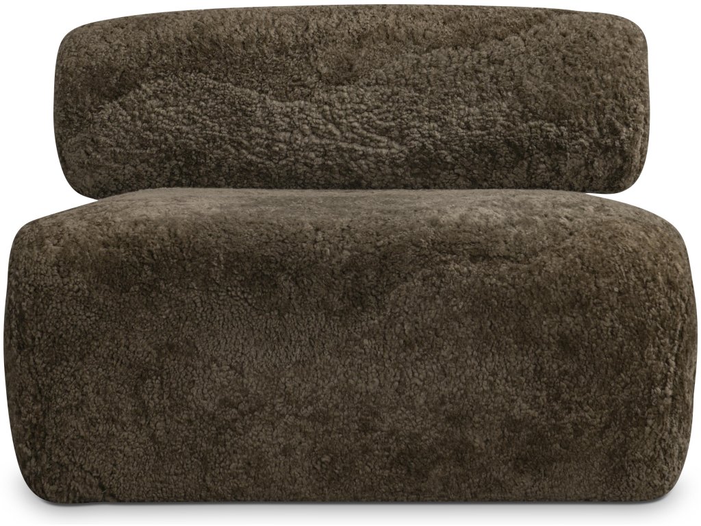 Paley Shearling Swivel Chair - image 1