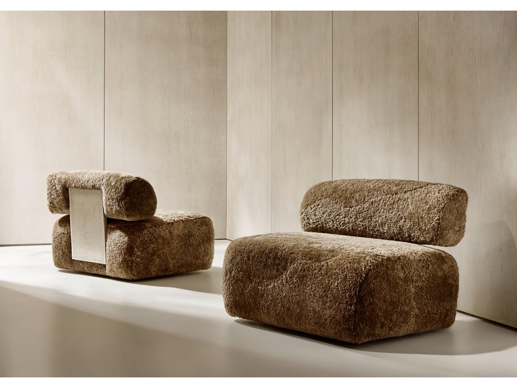 Paley Shearling Swivel Chair - image 5