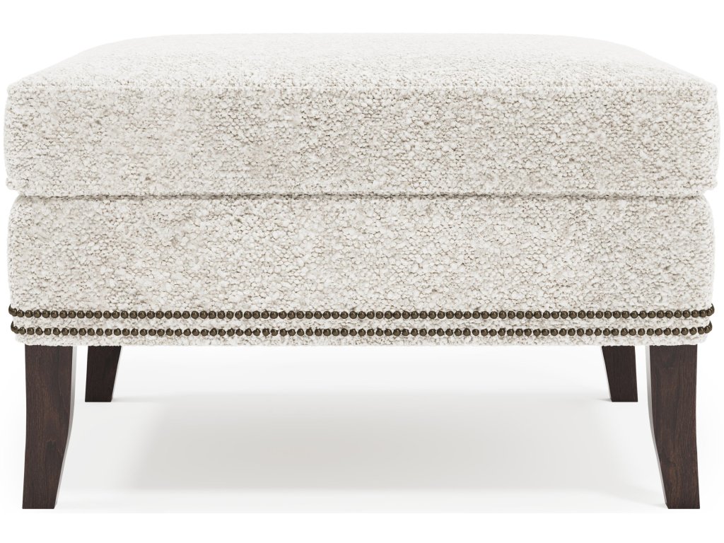 Kingston Fabric Ottoman - image 1