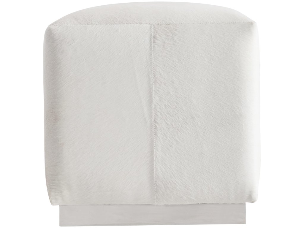 Aspen Leather Ottoman - image 2