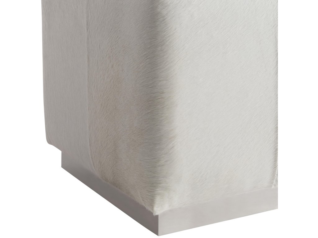 Aspen Leather Ottoman - image 4
