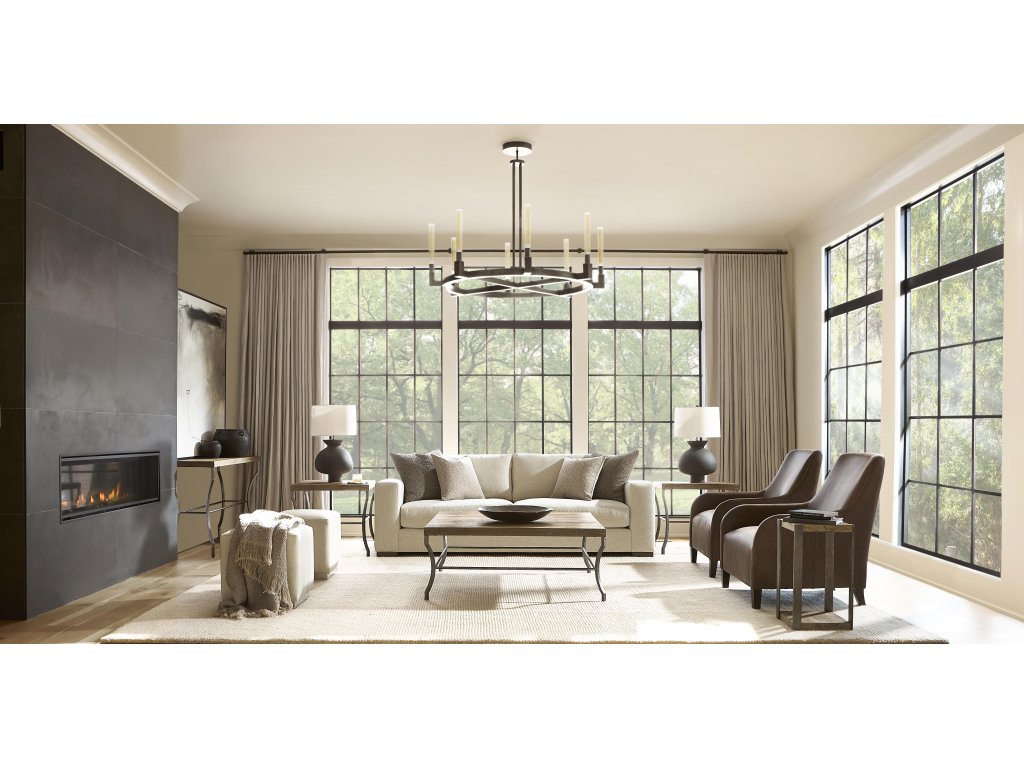 Aspen Leather Ottoman - image 6