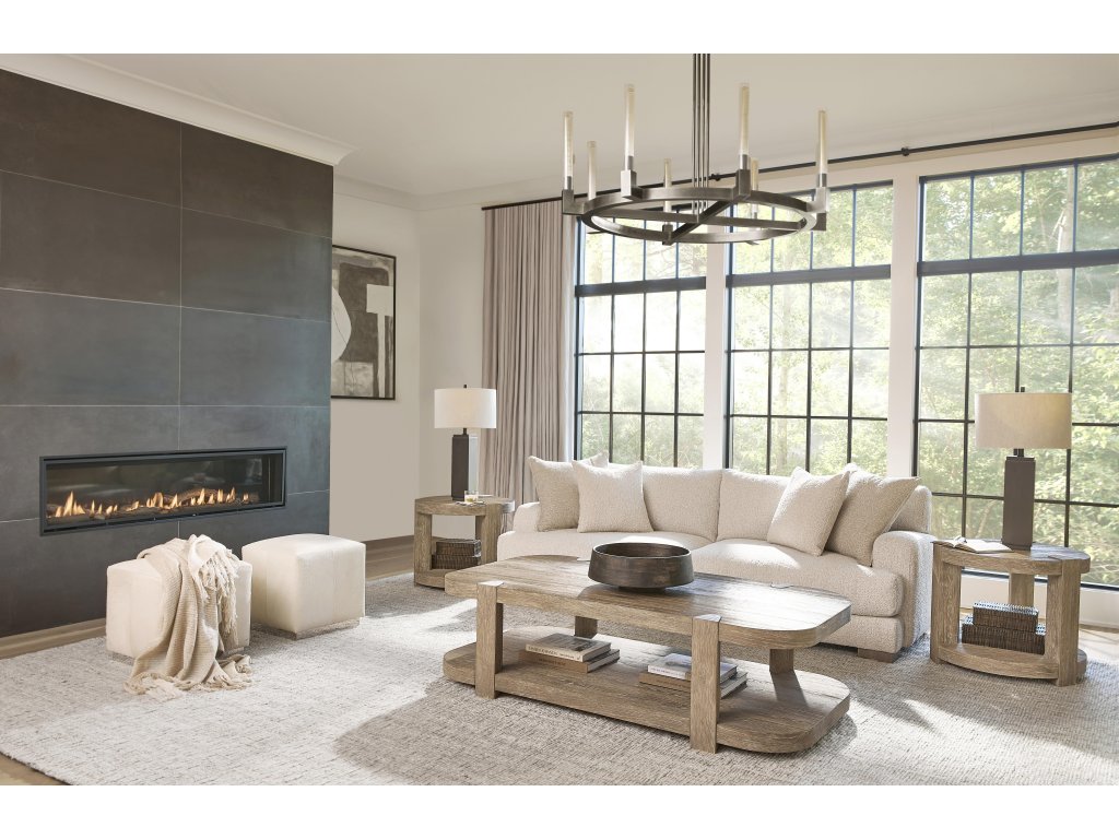 Aspen Leather Ottoman - image 7