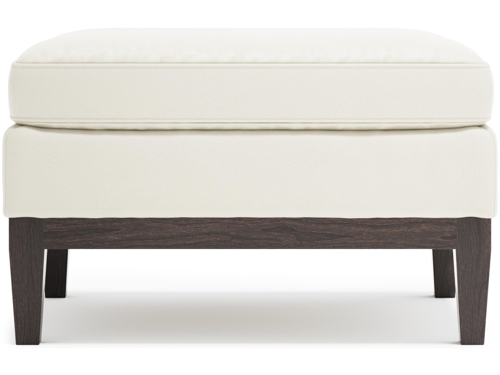 Cumberland Leather Ottoman - image 1
