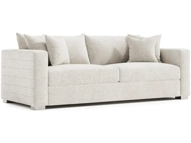 Helena Fabric Sofa Metal Foot