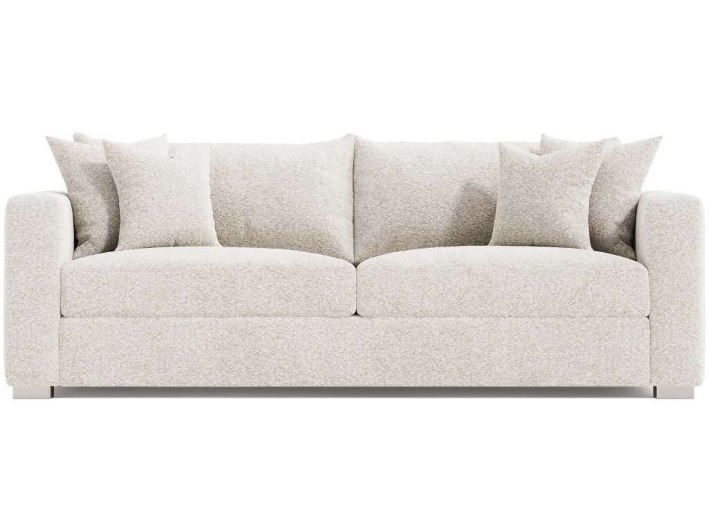 Helena Fabric Sofa Metal Foot - image 1