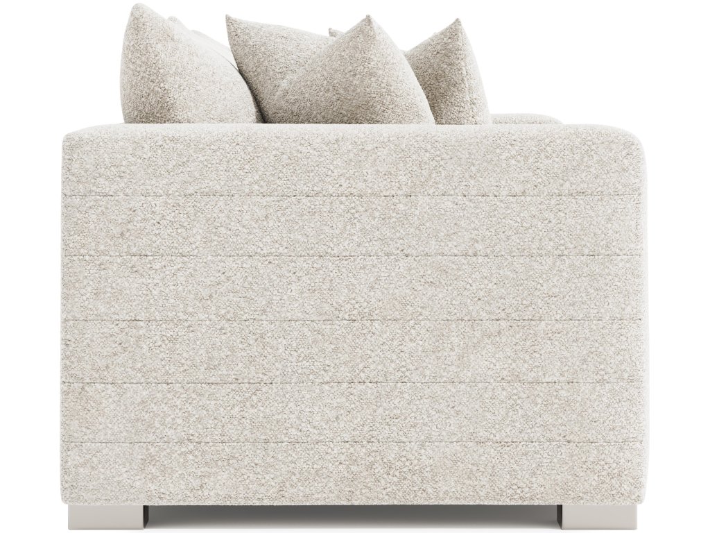 Helena Fabric Sofa Metal Foot - image 2