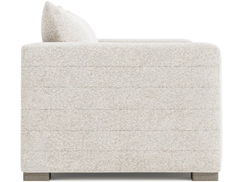 Helena Fabric Sofa Wood Foot - image 2