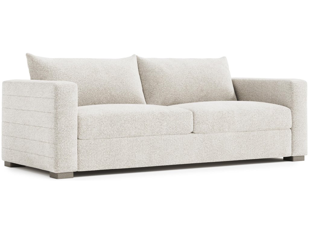 Helena Fabric Sofa Wood Foot - image 4